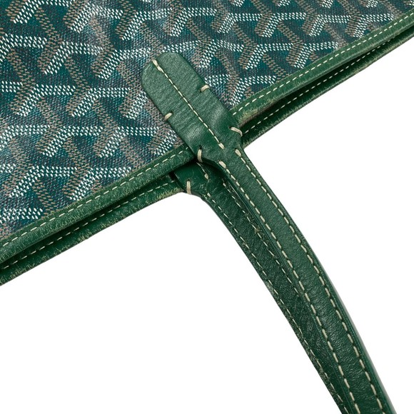 Goyard Saint-Louis GM All-Over Pattern Tote Bag Green - Picture 6 of 8